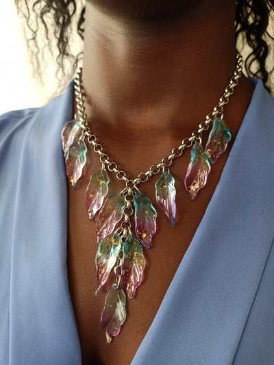 Xara Gems Tawi Necklace - Multicolored - Shopzetu