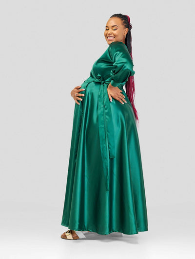 Vintlyne Bali Dress - Emerald Green - Shopzetu
