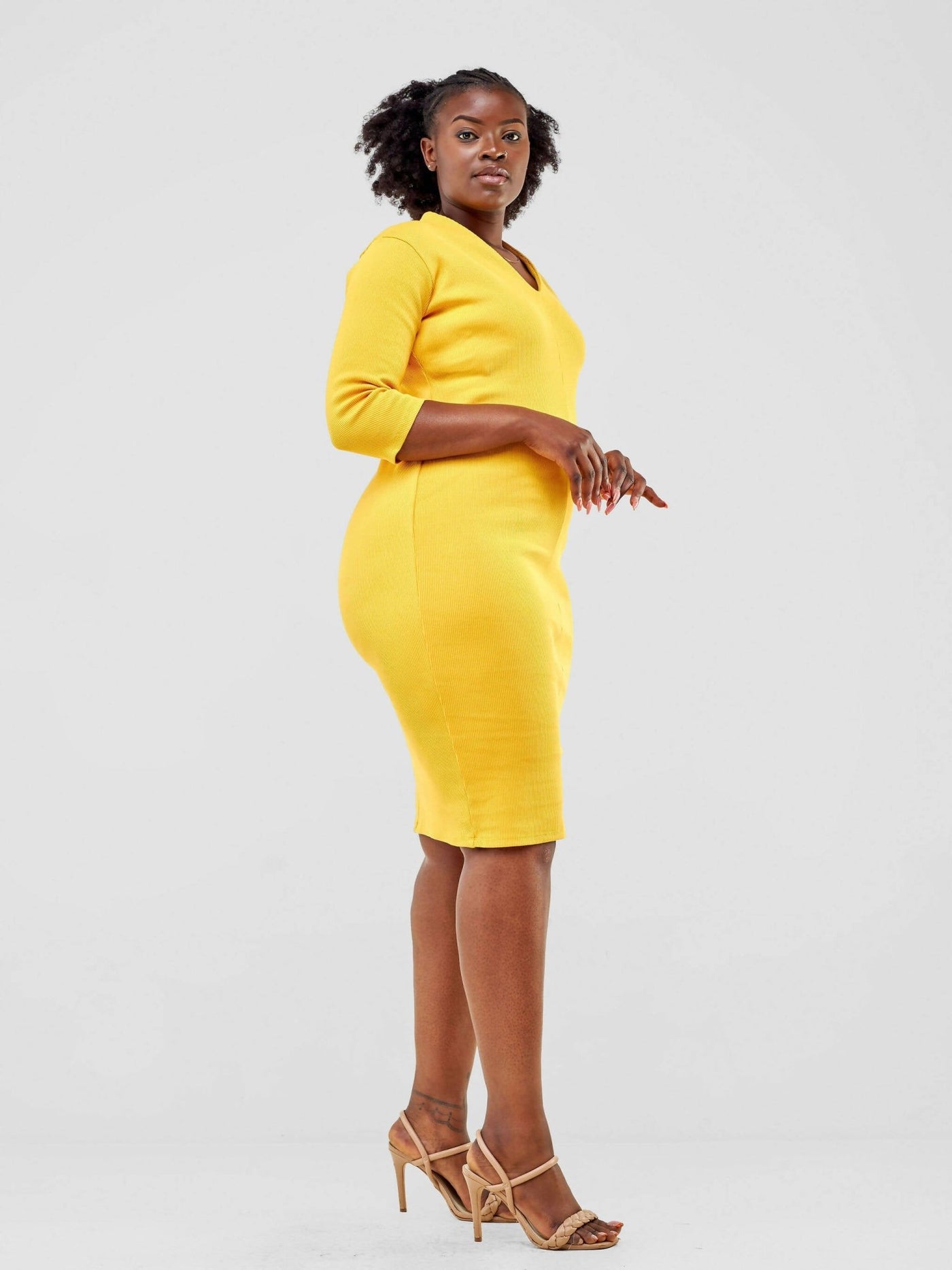 TimyT Urban Wear Official Dress - Yellow - Shopzetu