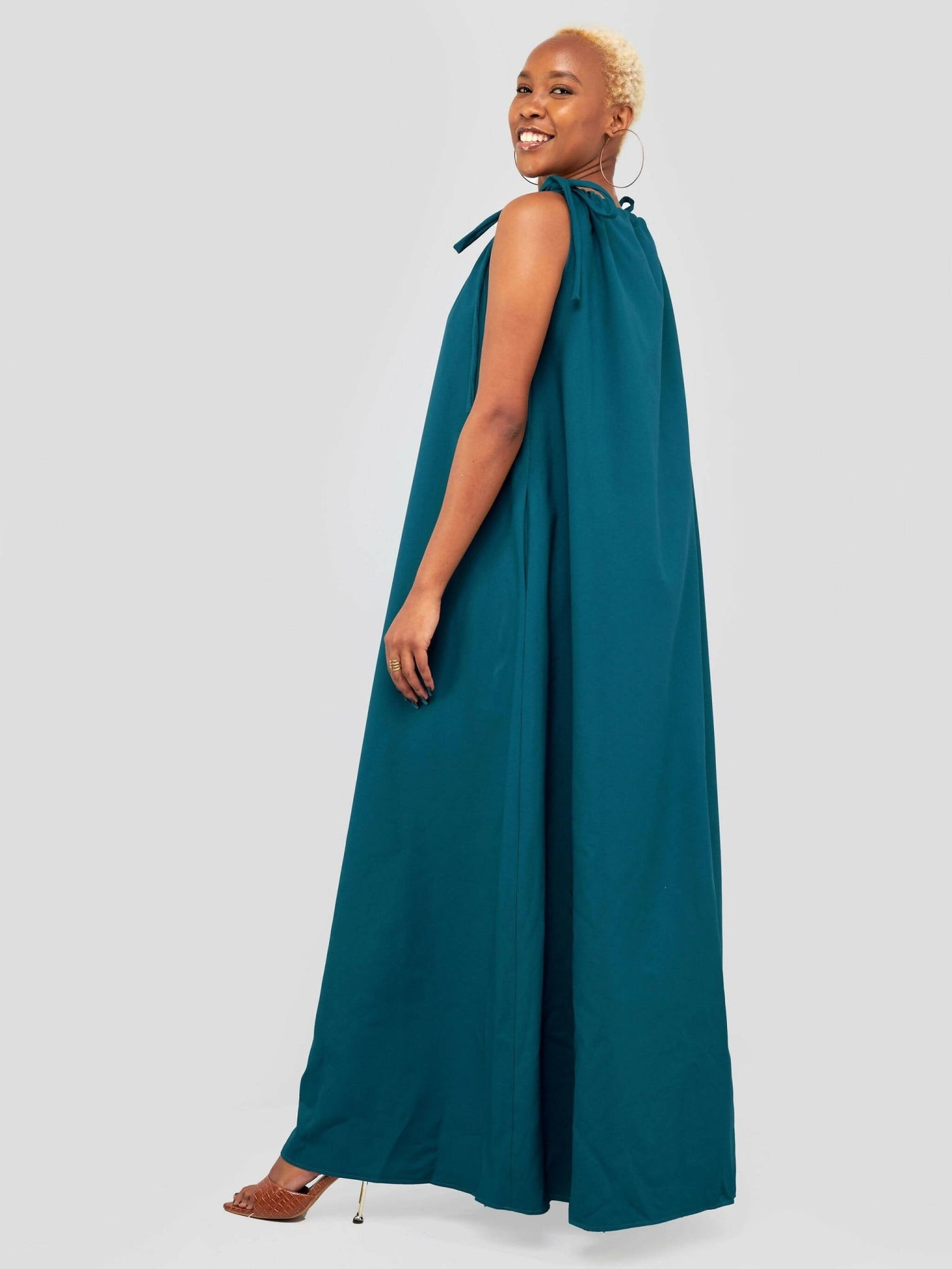 Izulu Havannah Dress - Blue - Shopzetu