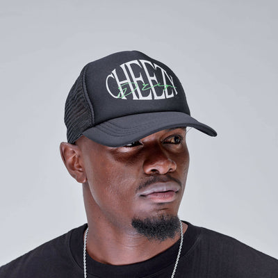 Cheezydrip Trucker Hat - Black - Shopzetu