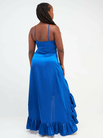 Fauza Design Neema Maxi Dress - Blue - Shopzetu