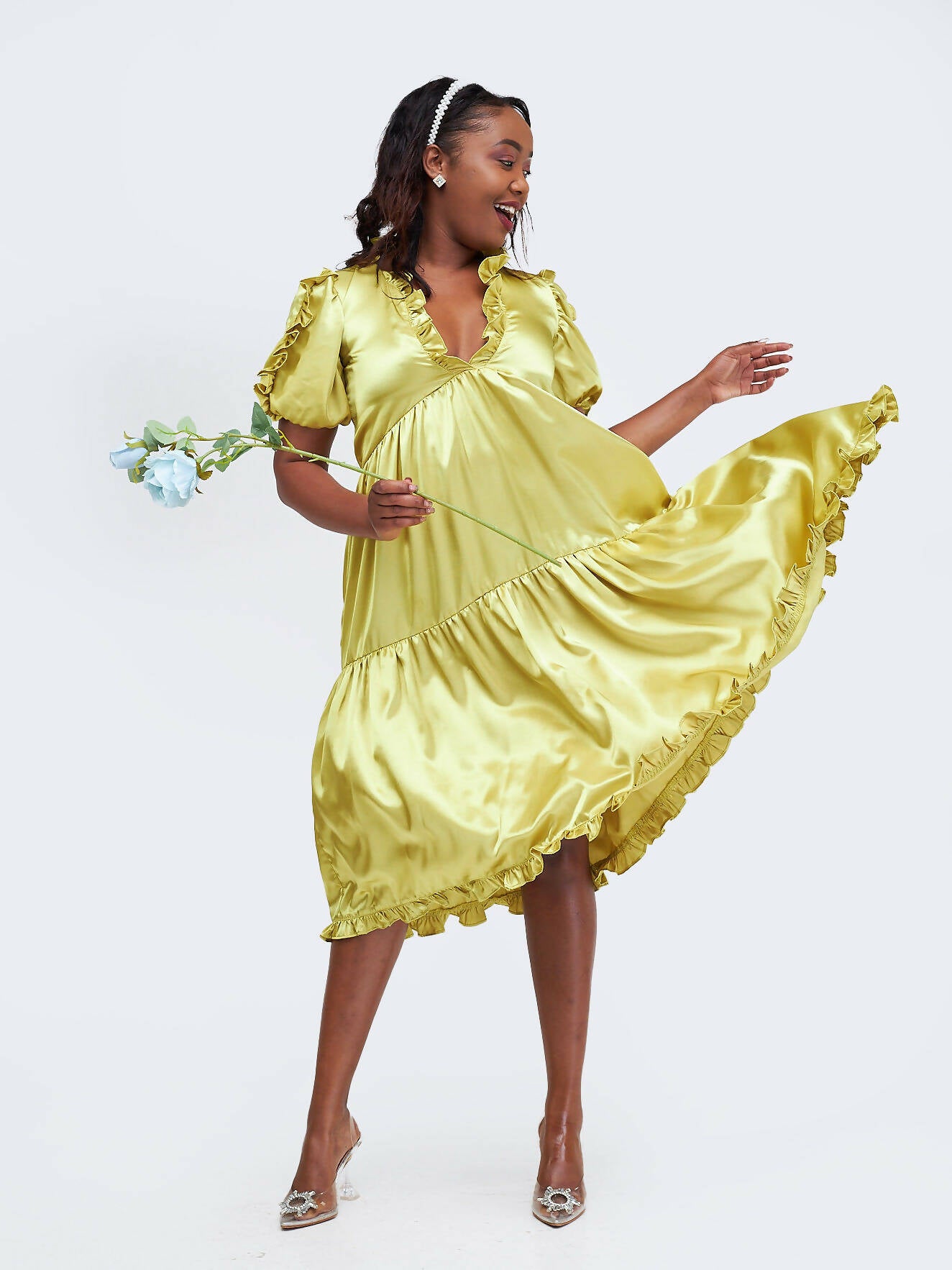 Fauza Design Tamu Dress - Yellow