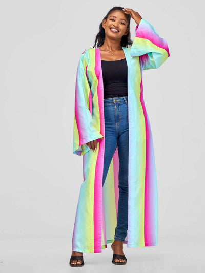 Steady Wear Layla Kimono - Multicolored - Shopzetu