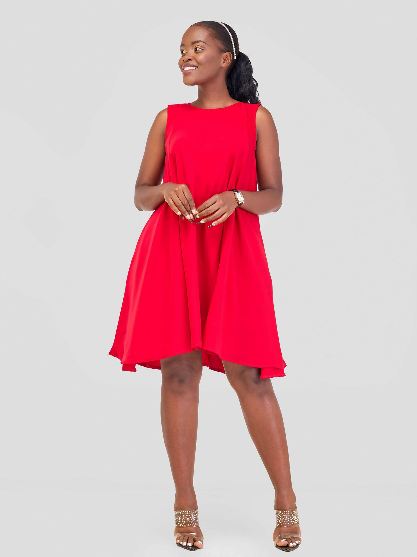 Mnubistyle Sekina Dress - Red