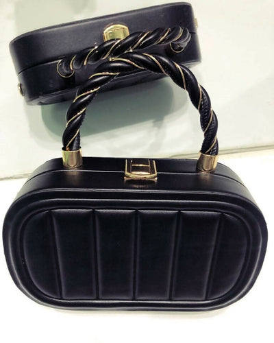 Slaks World Fashion Mini Fashion Handbag - Black