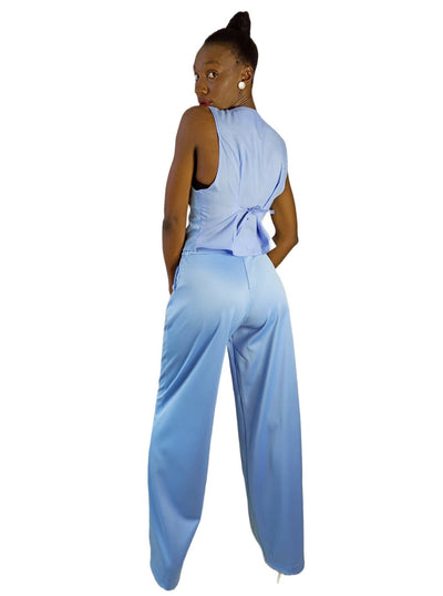 Da'joy Fashions Isa Pants Suit - Blue