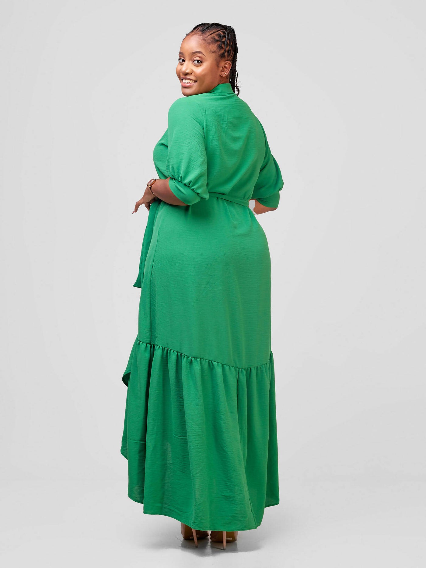Salok Havilah Zashari Dress - Green - Shopzetu