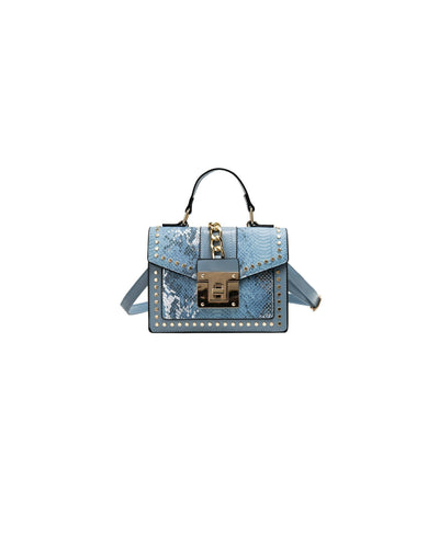 Slaks World Fashion Fashion Style Messenger Handbag - Blue - Shopzetu