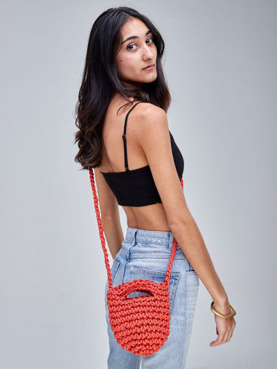 Mona Mini Beach Bag - Bittersweet - Shopzetu