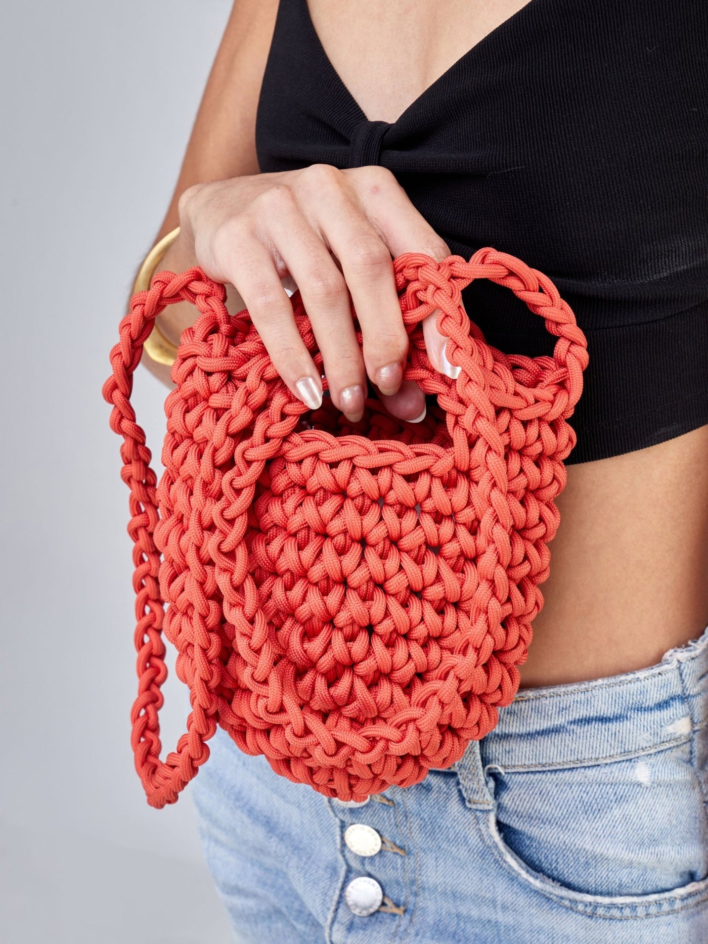 Mona Mini Beach Bag - Bittersweet - Shopzetu