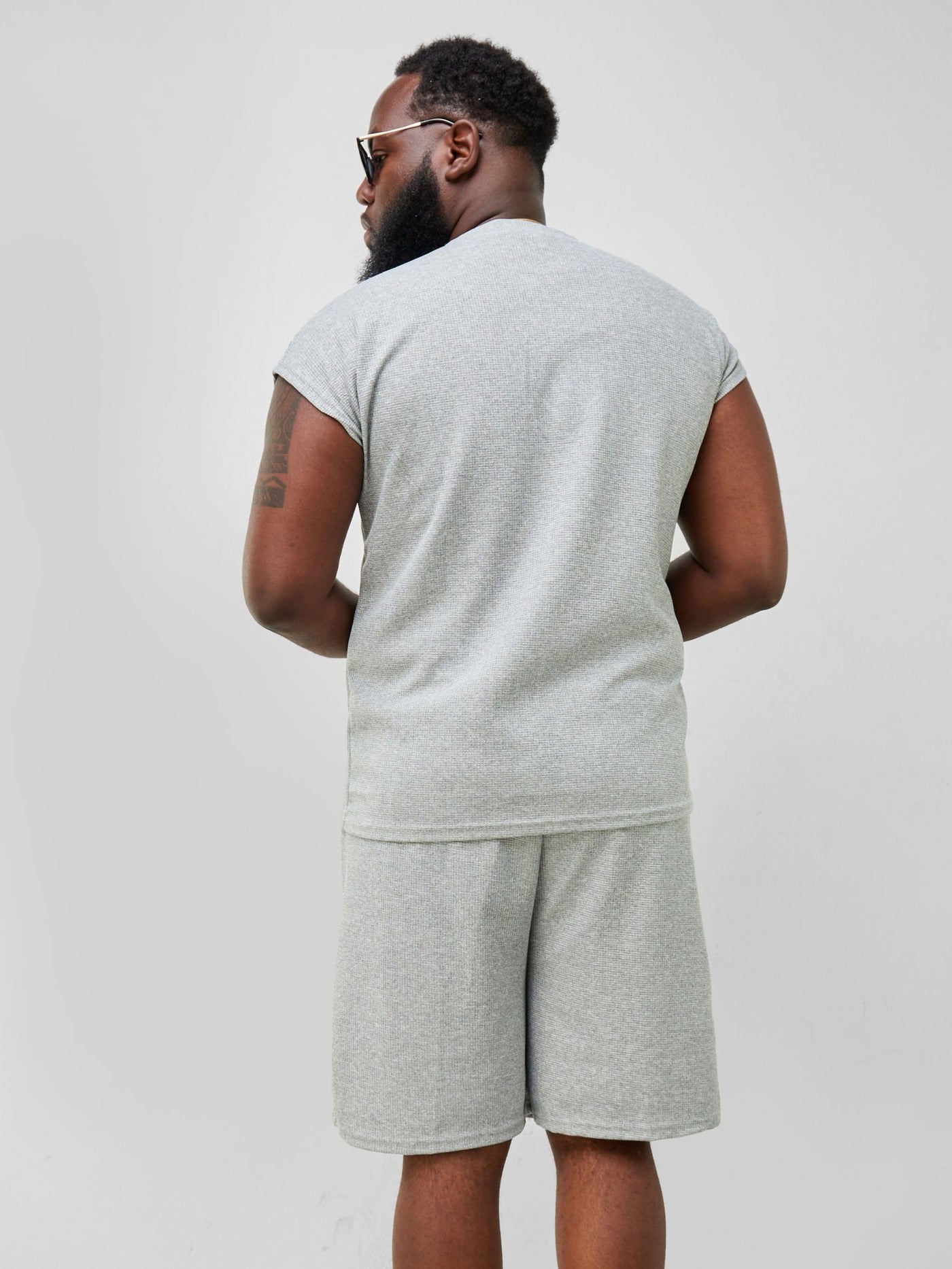 Zetu Men's 'Make Yourself...' Shorts - Grey - Shopzetu