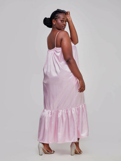Fauza Design Pendo Maxi Dress - Pink - Shopzetu