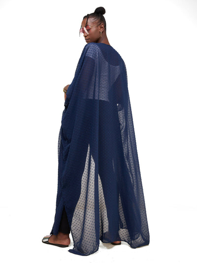 Jf Designs Kimono Wear- Navy Blue