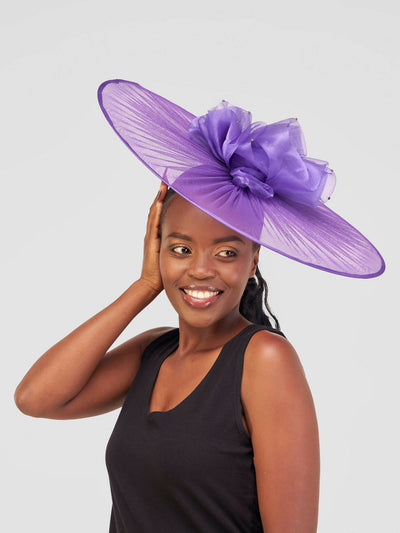 Hats And More Fascinator - Purple - Shopzetu