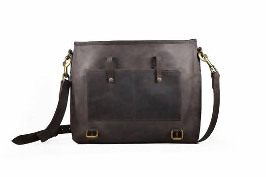 Wazawazi Mo Messenger Bag - Black - Shopzetu