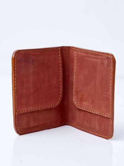 Mubi Leather Tajiri Men's Leather Wallet - Brown - Shopzetu