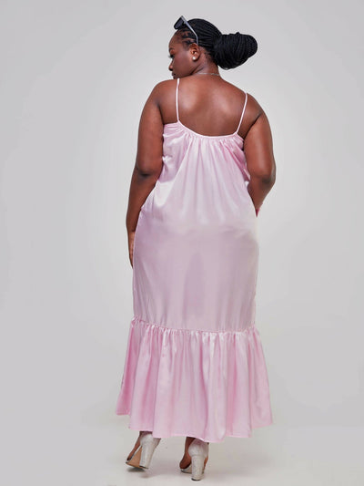 Fauza Design Pendo Maxi Dress - Pink - Shopzetu