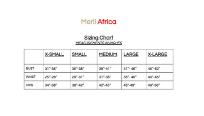 Merli Africa Zuhura Top - Maroon - Shopzetu