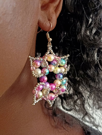 Xara Gems Zidi Earrings - Multicolored
