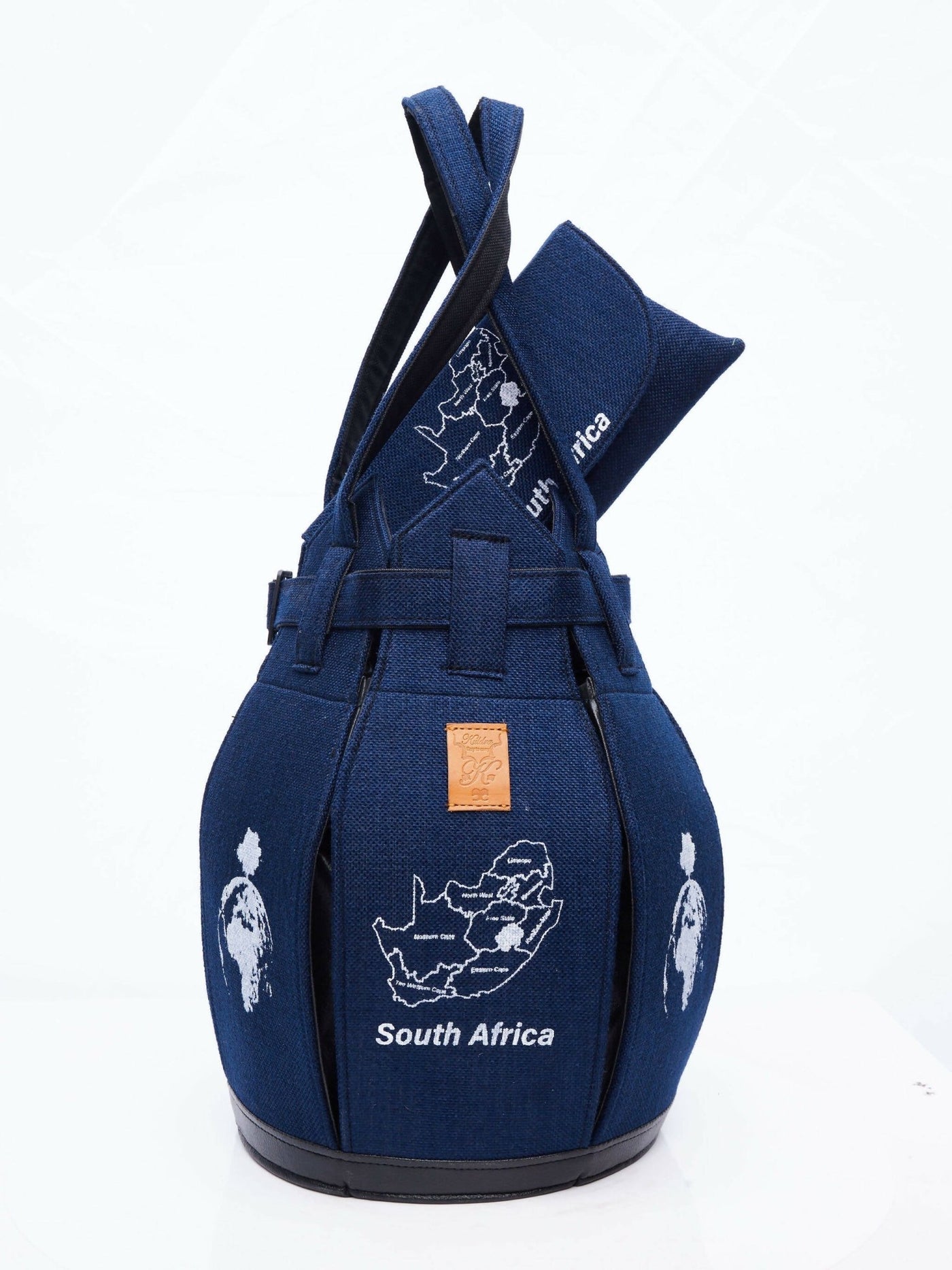Kuldra Pineapple Spike Handbag South Africa - Blue - Shopzetu
