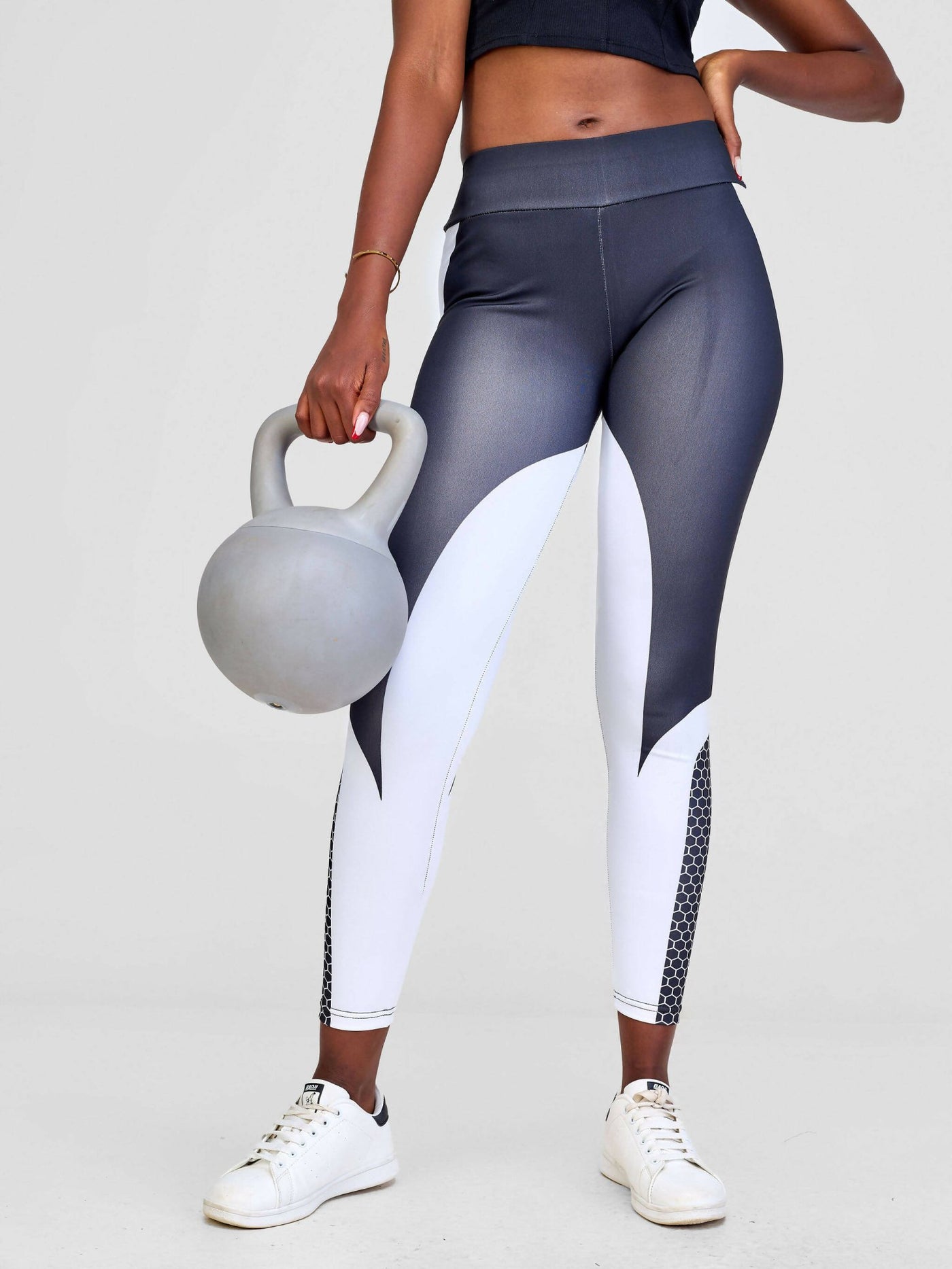 Dewuor Yoga Pants - White - Shopzetu