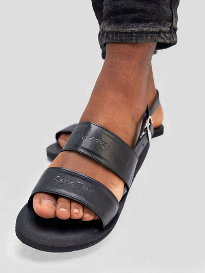 Biba Trends Collections Men's Jessuss Sandals - Black - Shopzetu