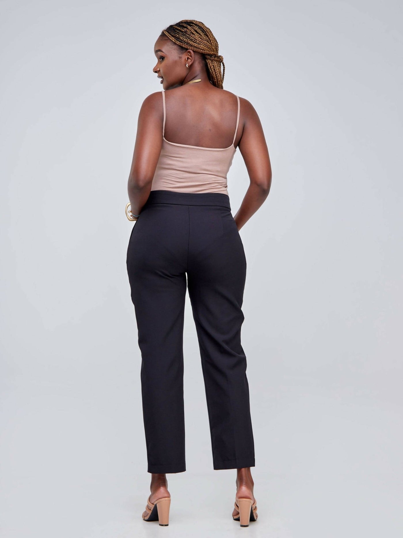 Bbl Femme Fashions Full Length Pants - Black - Shopzetu