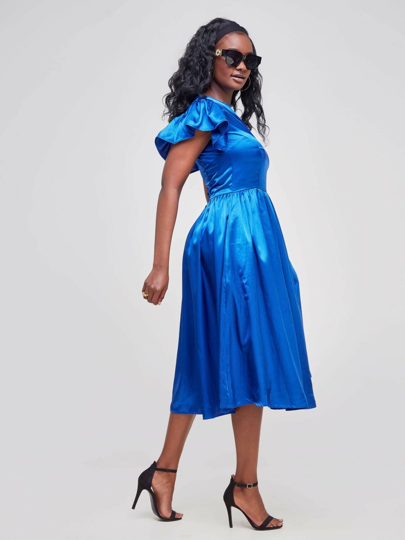 Fauza Design Furaha Dress - Blue - Shopzetu