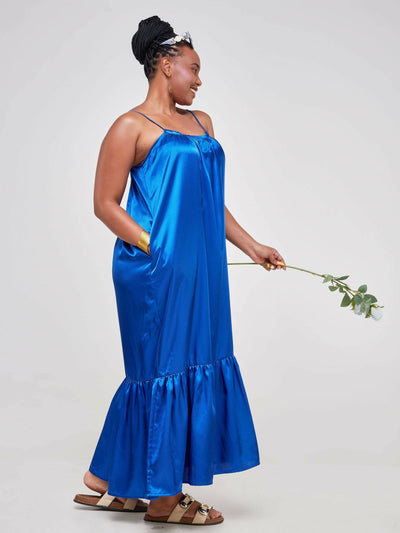 Fauza Design Pendo Maxi Dress - Royal Blue - Shopzetu