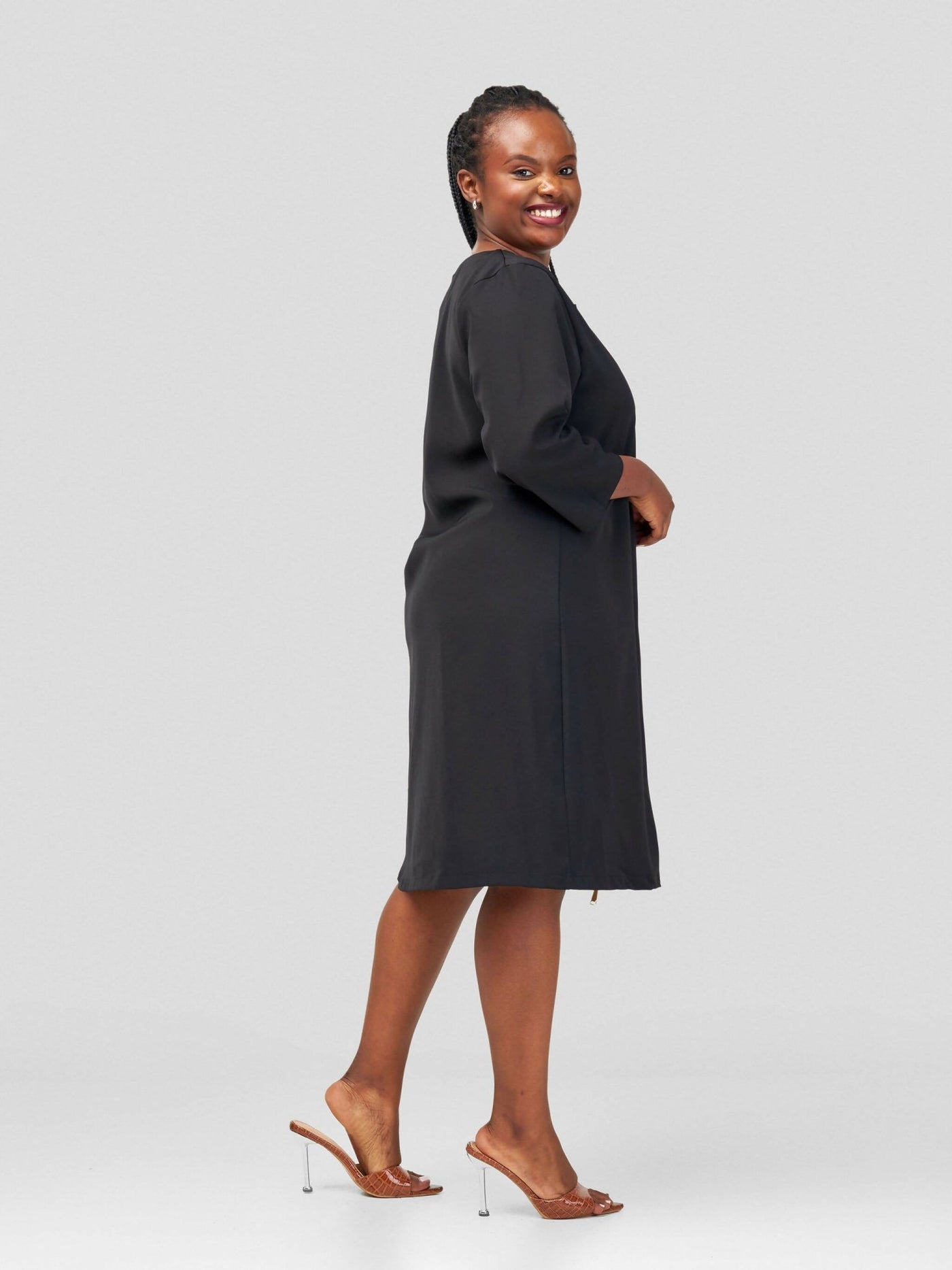 HOT Carolina Official Dress - Black - Shopzetu