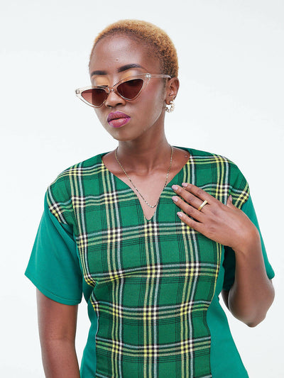 Da'joy Fashions Cara Official Dress - Green - Shopzetu