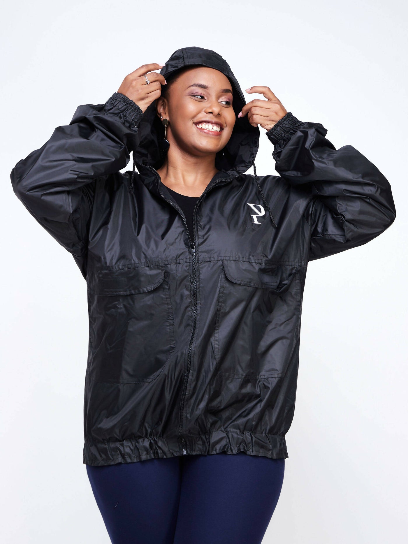 Phase Brands Executive waterproof Rain Jacket - Black