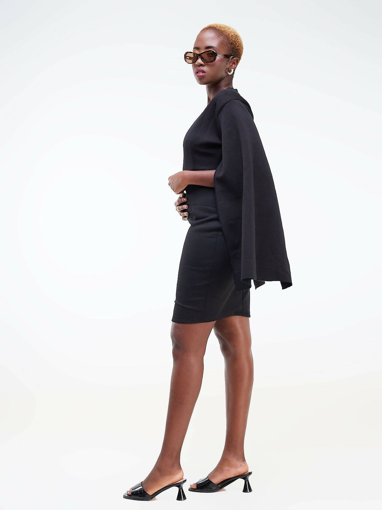 Da'joy Fashions Risa Dress - Black - Shopzetu