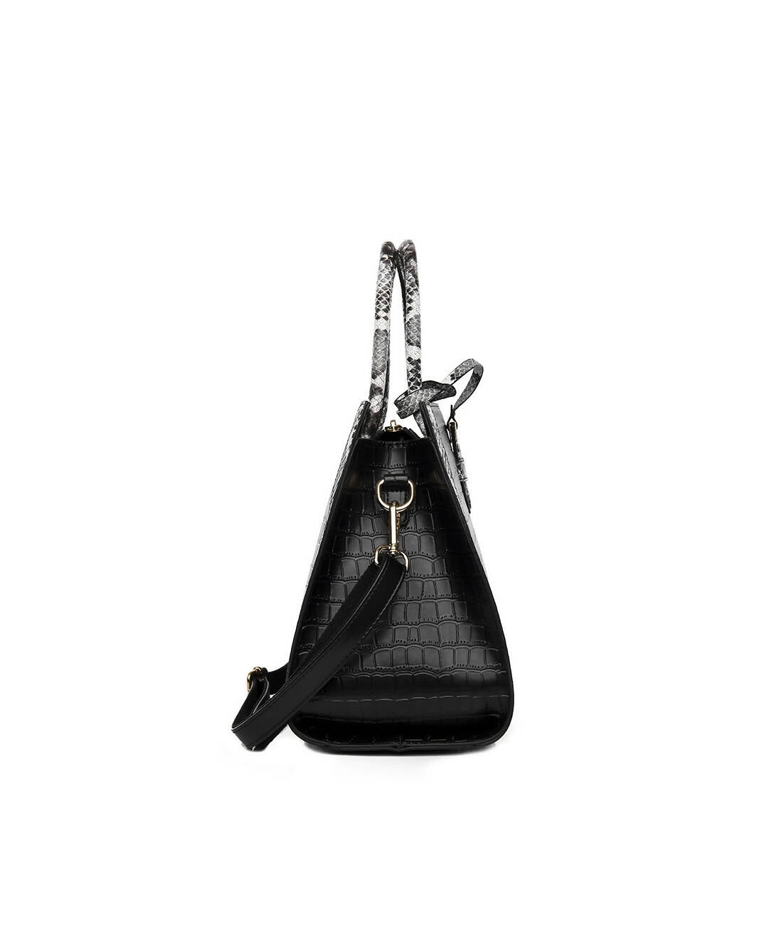 Slaks World Fashion Large Office Handbag - Black - Shopzetu