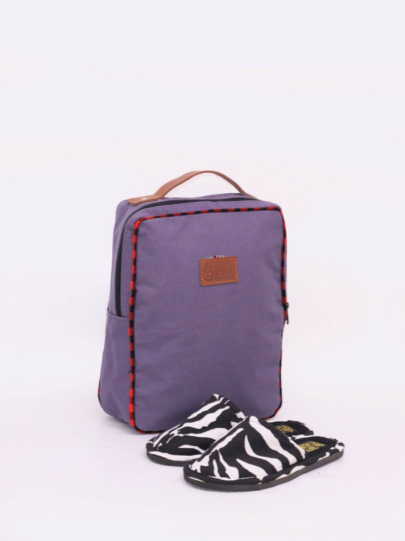 Crafts With Meaning Canvas Shoe Bag - Purple