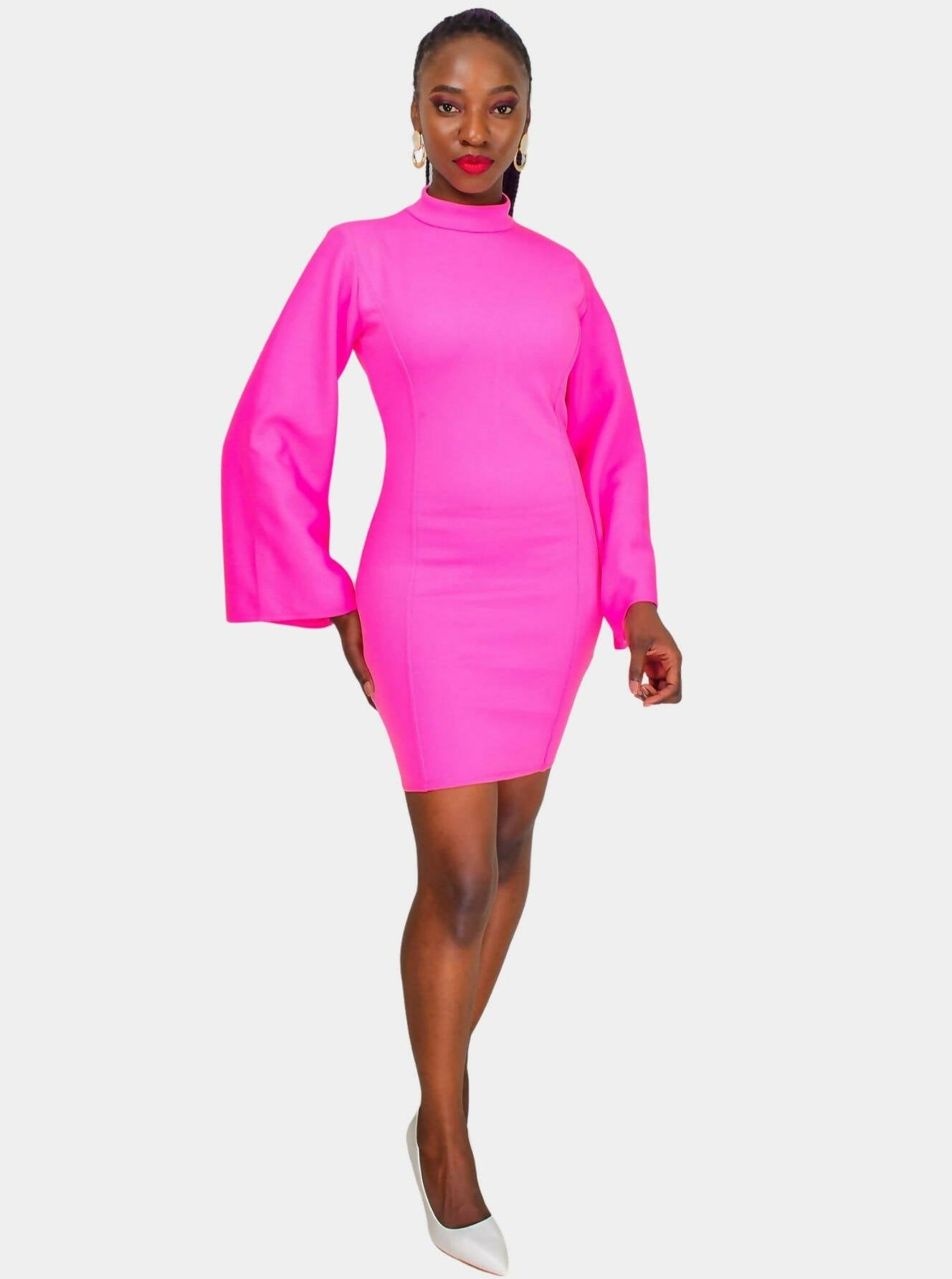 Da'joy Fashions Duque Dress - Pink - Shopzetu