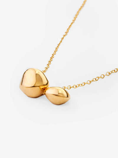 Soko Kaya Charm Necklace - Gold - Shopzetu