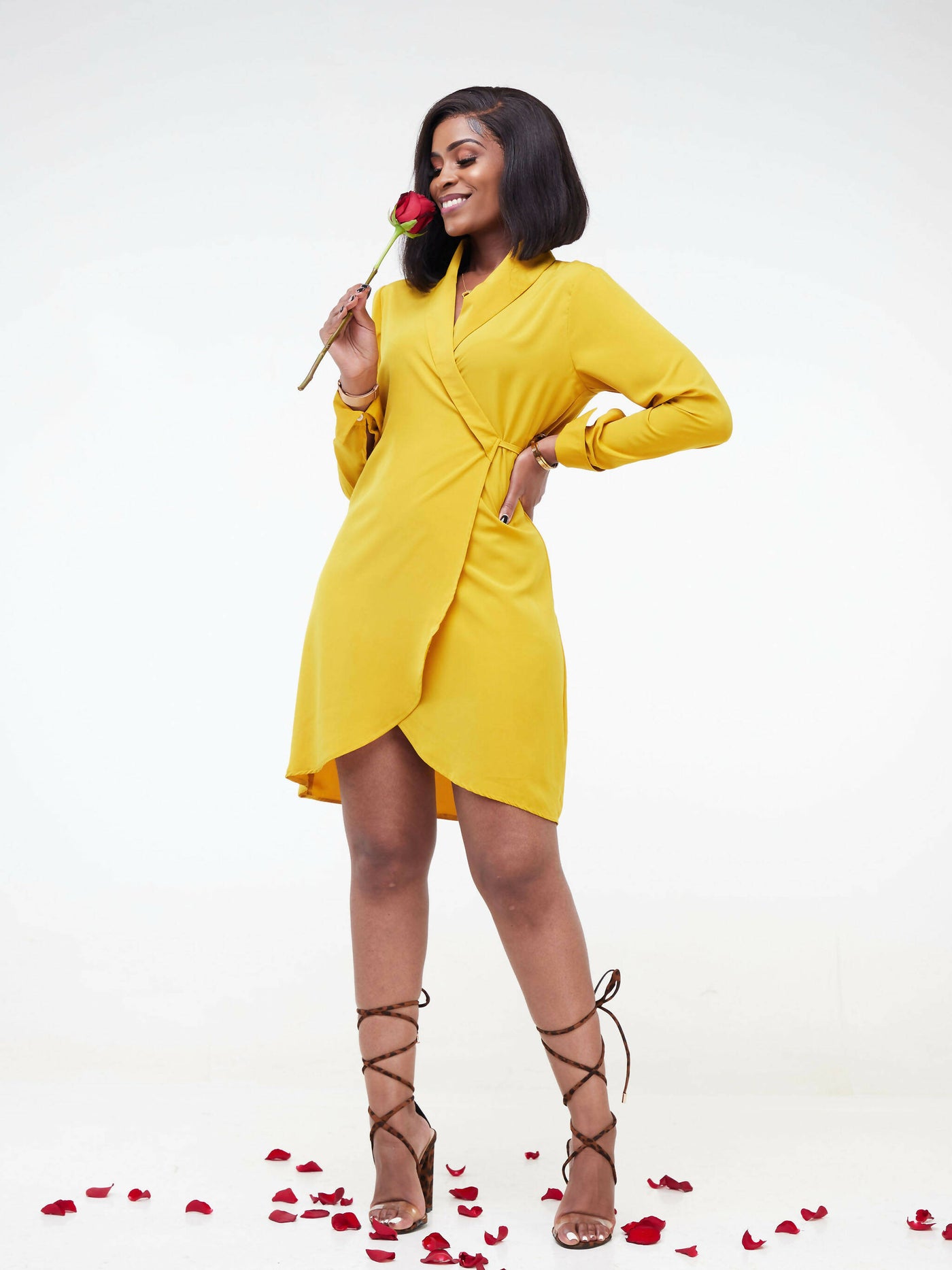 Zia Africa Mamma Mia Dress - Mustard