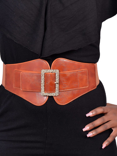 Afrodame Nina Belt - Brown - Shop Zetu Kenya