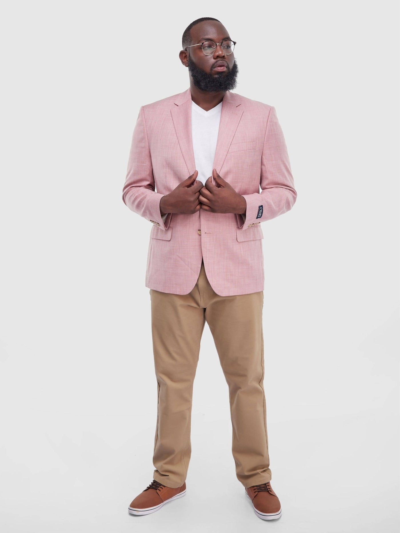 Big and Tall CHAPS Blazer - Pink - Shop Zetu Kenya