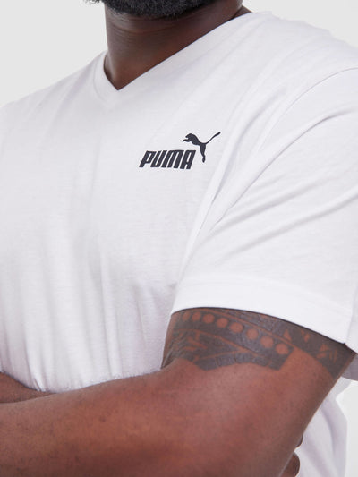 Big and Tall Puma T Shirt - White - Shop Zetu Kenya
