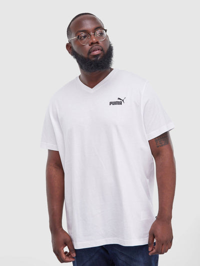 Big and Tall Puma T Shirt - White - Shop Zetu Kenya