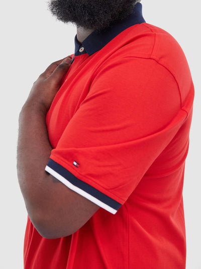Big and Tall Tommy Hilfiger Polo - Red - Shop Zetu Kenya