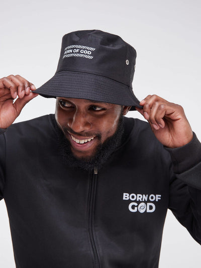 BOG Bucket Hat - Black - Shop Zetu Kenya