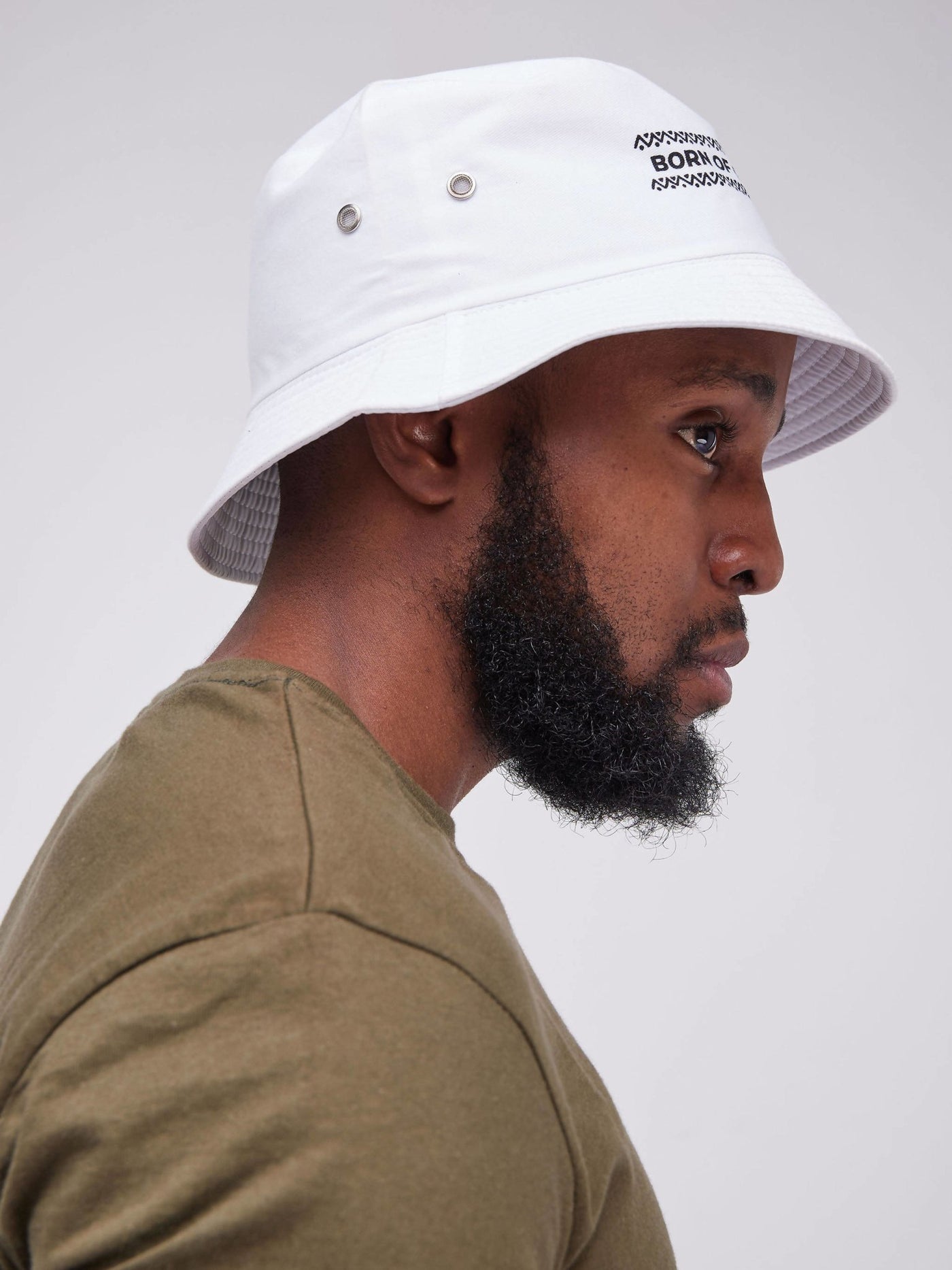 BOG Bucket Hat - White - Shop Zetu Kenya