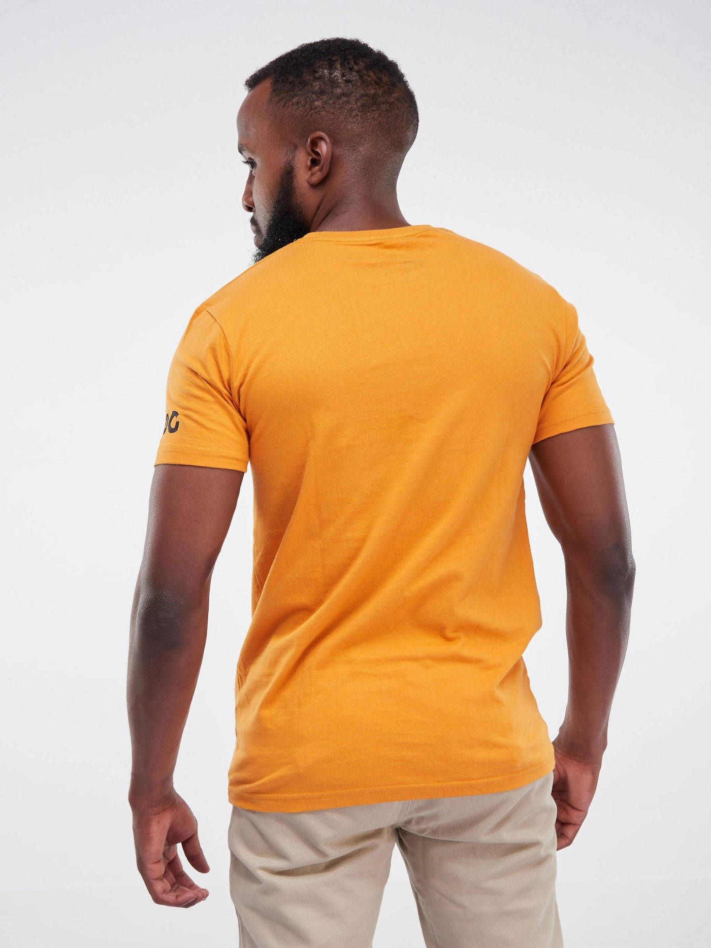 BOG Graced Different T-shirt - Mustard - Shop Zetu Kenya