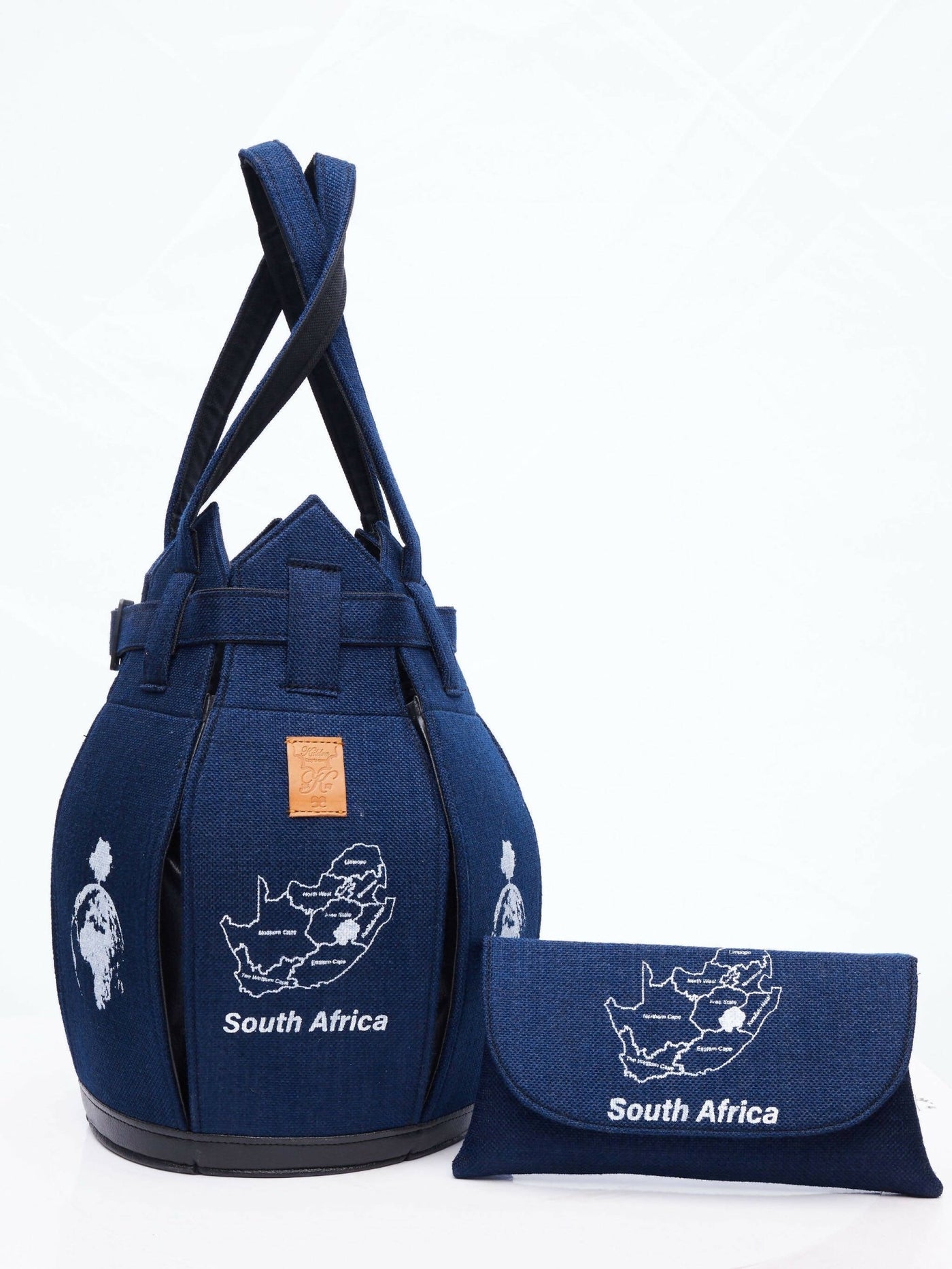 Kuldra Pineapple Spike Handbag South Africa - Blue - Shopzetu