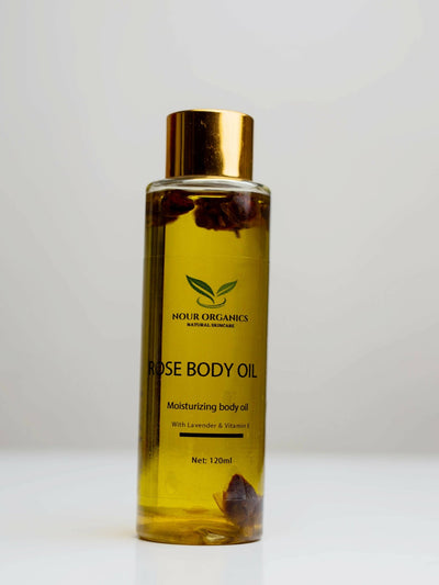 Kipusa Nour Organics Rose Body Oil - Shopzetu