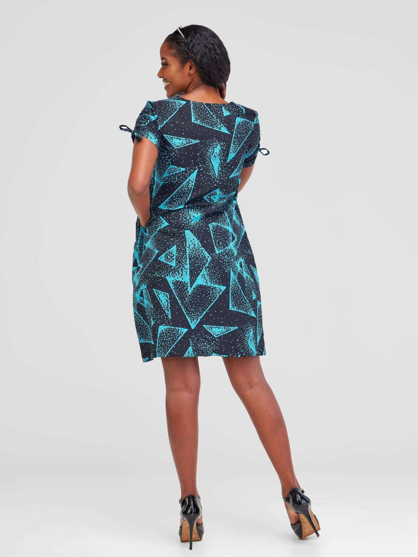 Perfect Treasures Wakanda Dress - Blue - Shopzetu
